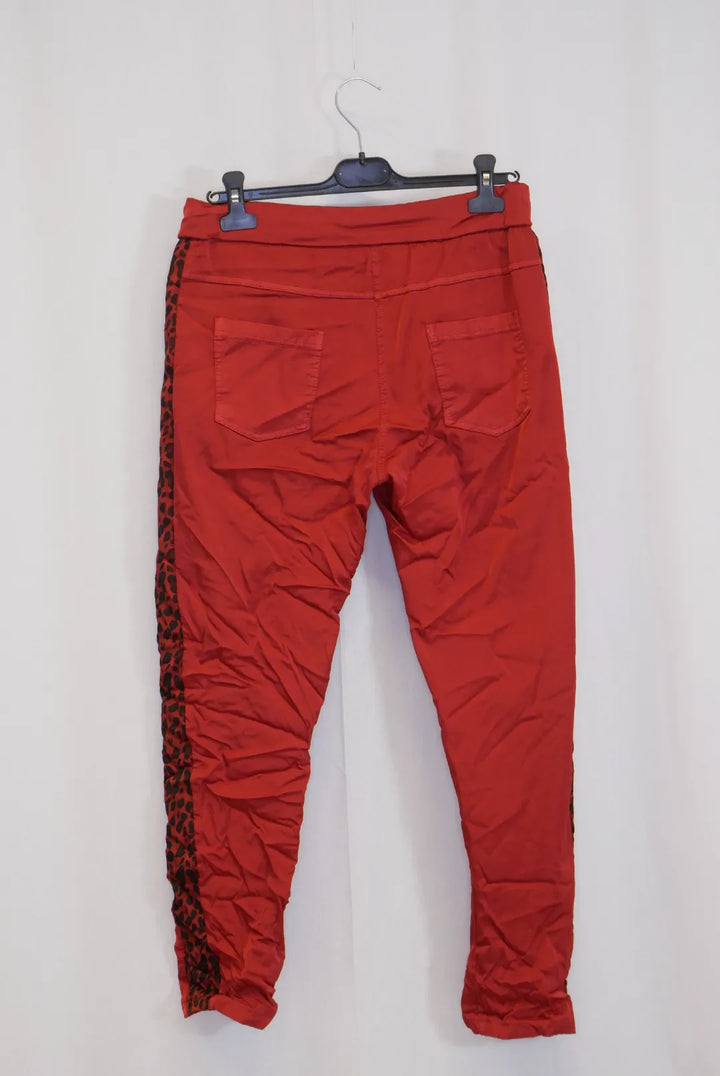 Satiinihousut leopardi Seija 38-42