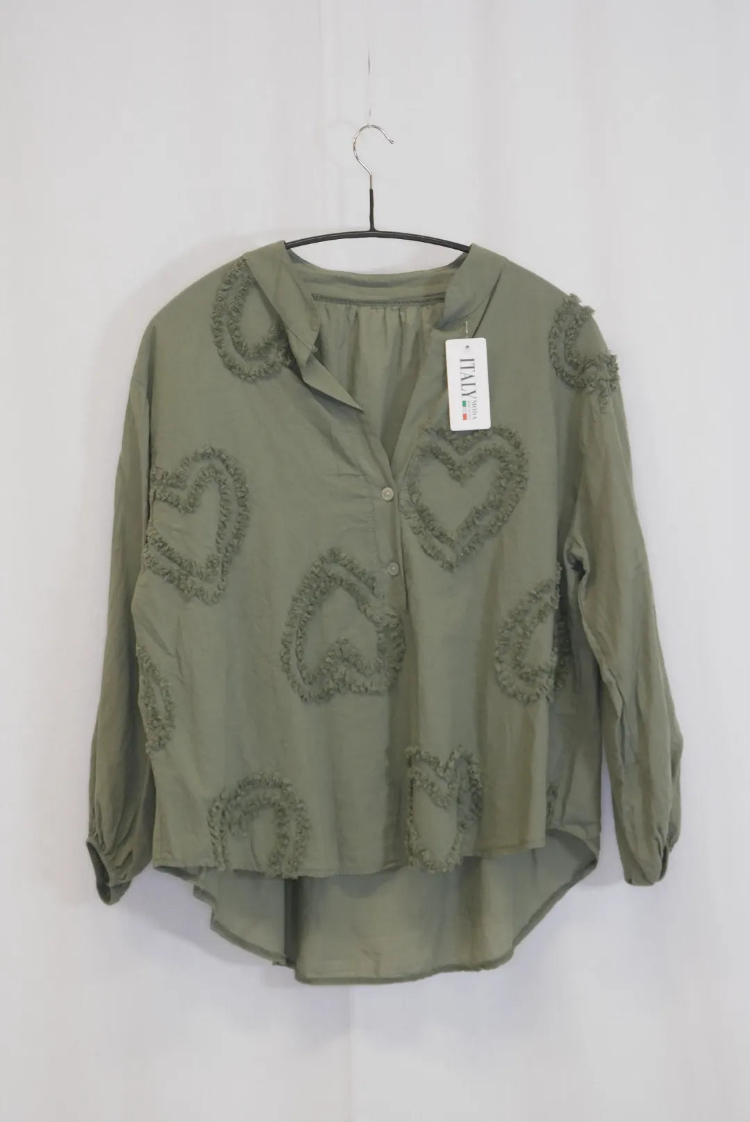 Puuvillapaita sydämillä XL Pirita