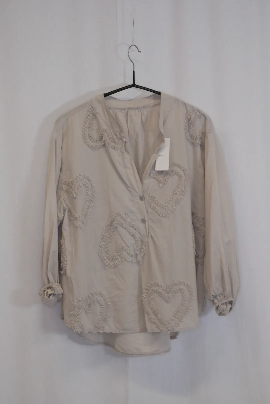 Puuvillapaita sydämillä XL Pirita