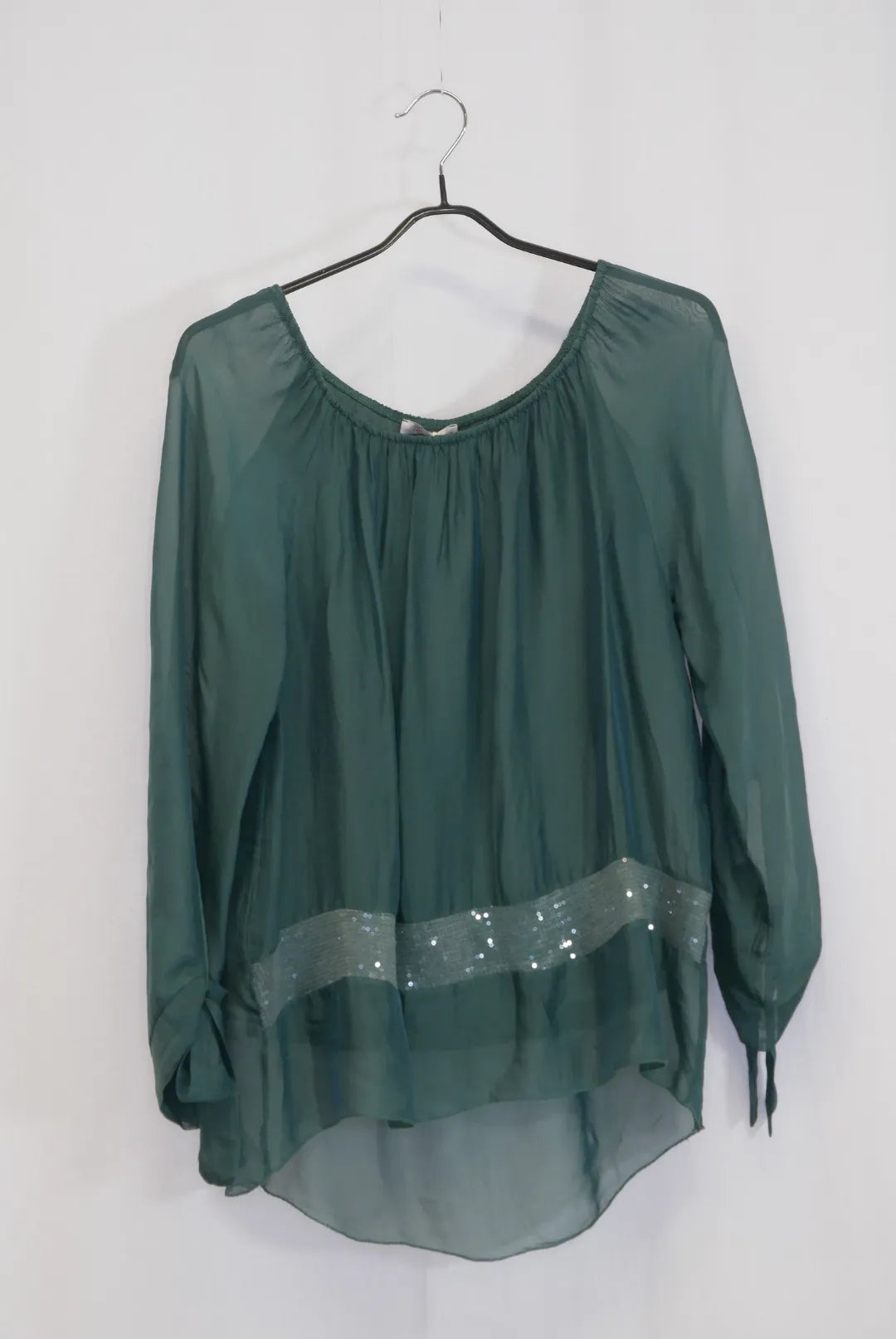 Pitkähihainen silkkipaita Jasmin