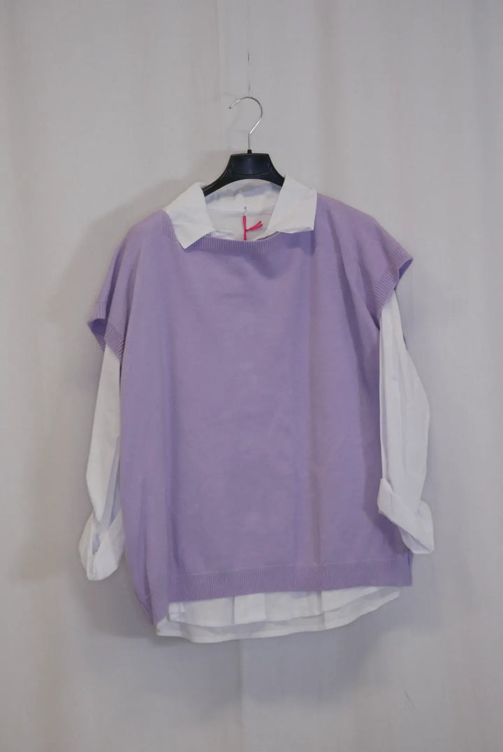 Kauluspaita neuleella Ulla M-XL