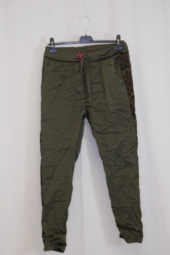 Satiinihousut leopardi Seija 38-42