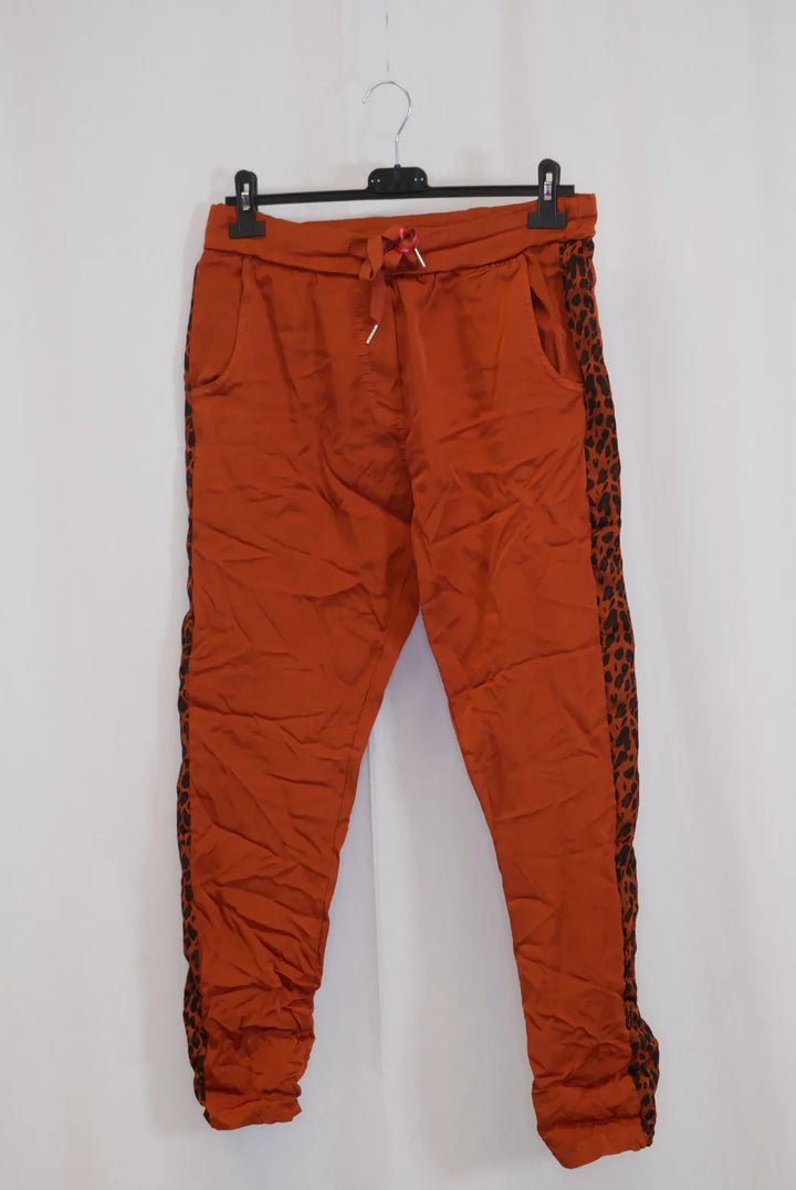 Satiinihousut leopardi Seija 38-42