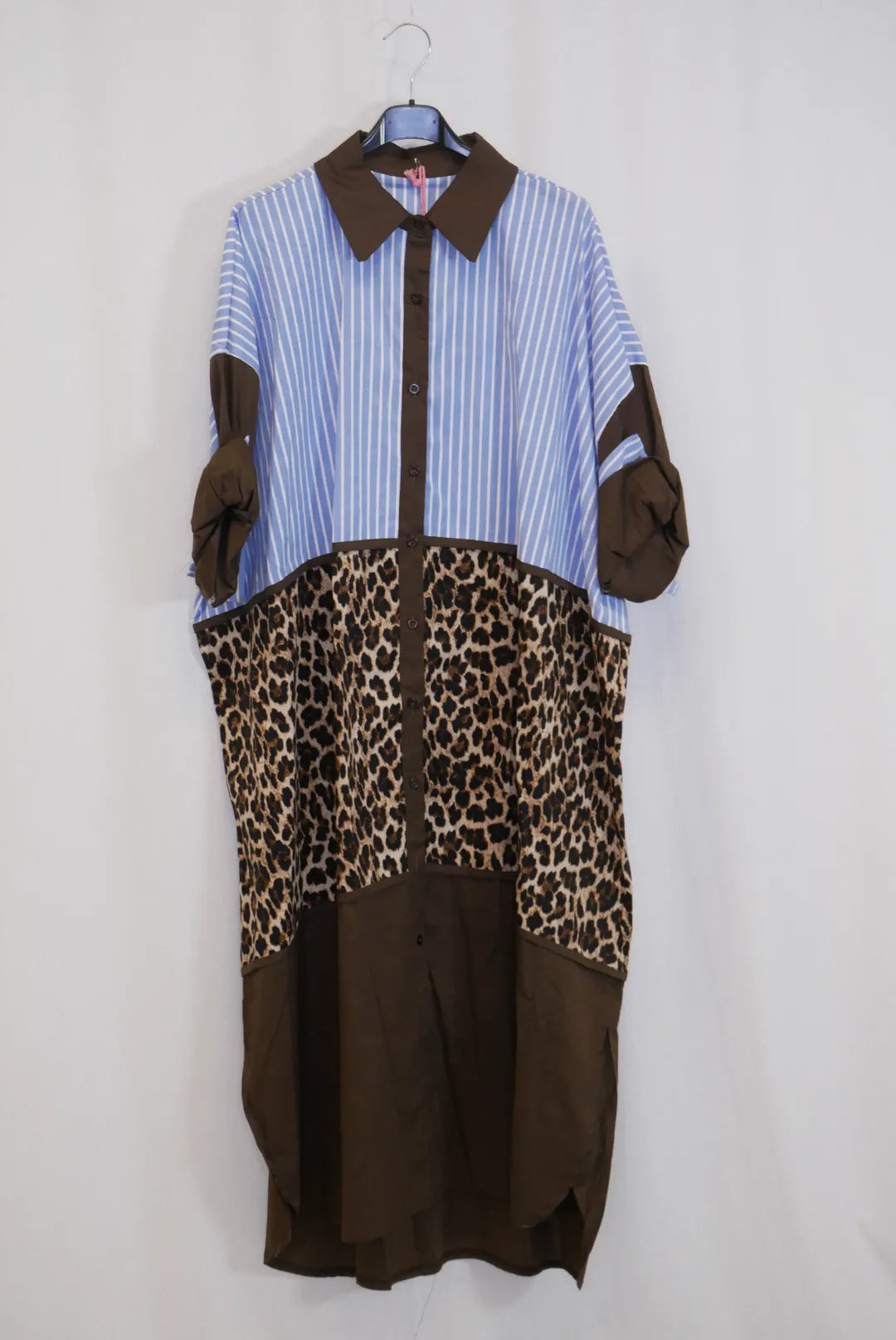 Raidallinen mekko/jakku Teresa 3XL