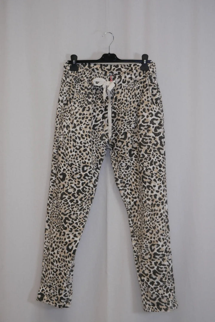 Samettihousut leopardi Tinni 44-46