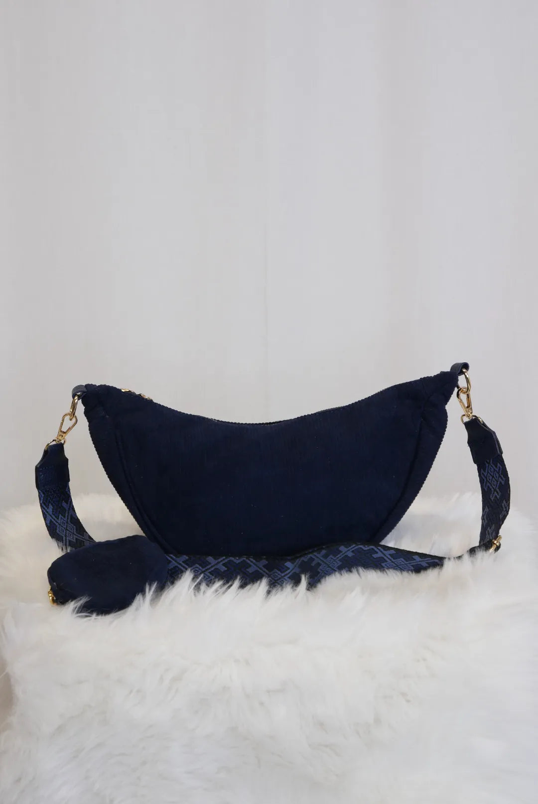 Vakosamettilaukku Vanamo