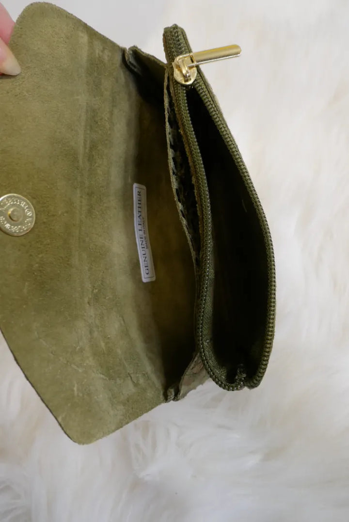 Leopardilompakko / nahkaa Isla