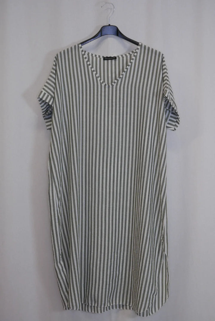 Raidallinen mekko Minna