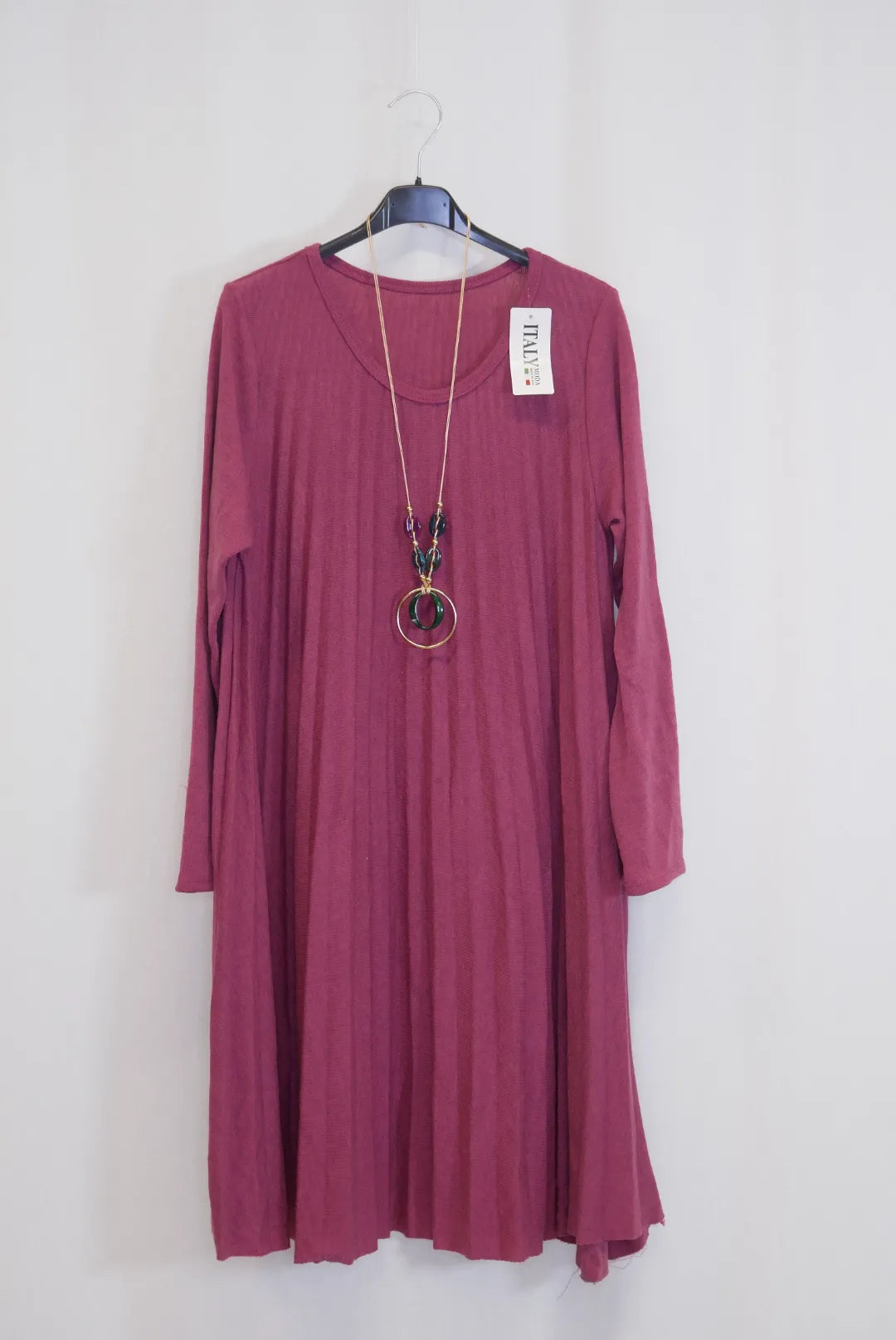 Pliseerattu neulemekko Heli