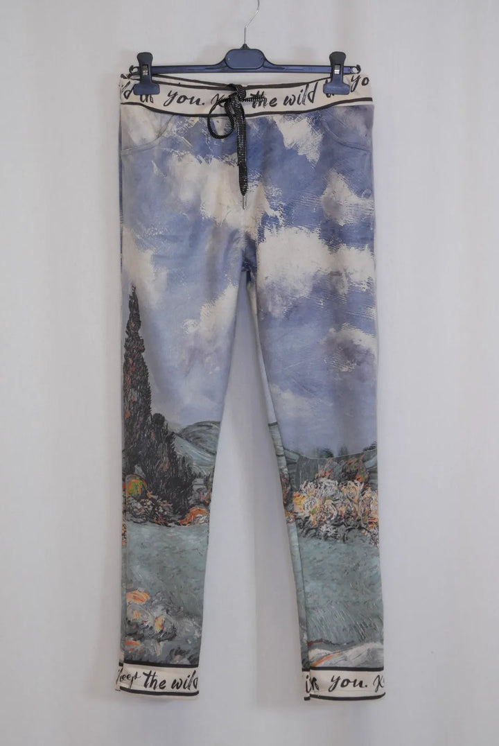 Housut maalaus 38 Reija