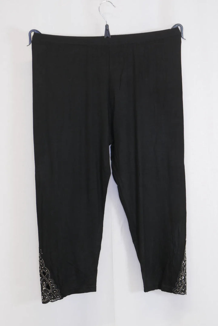 Trikoocaprit pitsikoristeella XL/XXL Iines