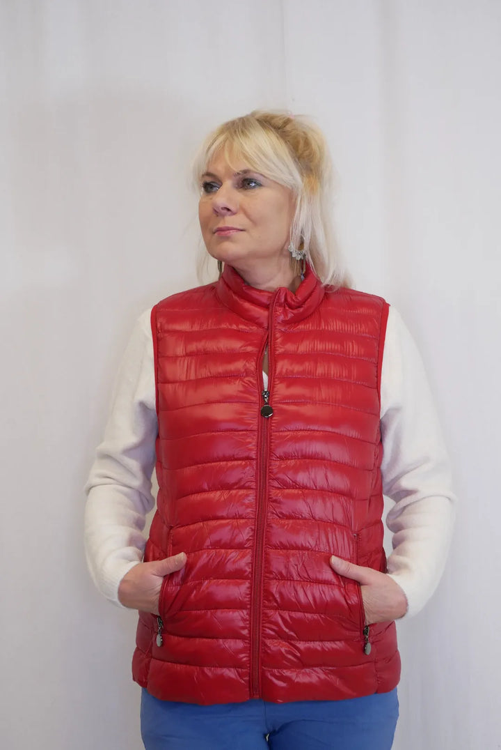 Kevyt liivi punainen Alina