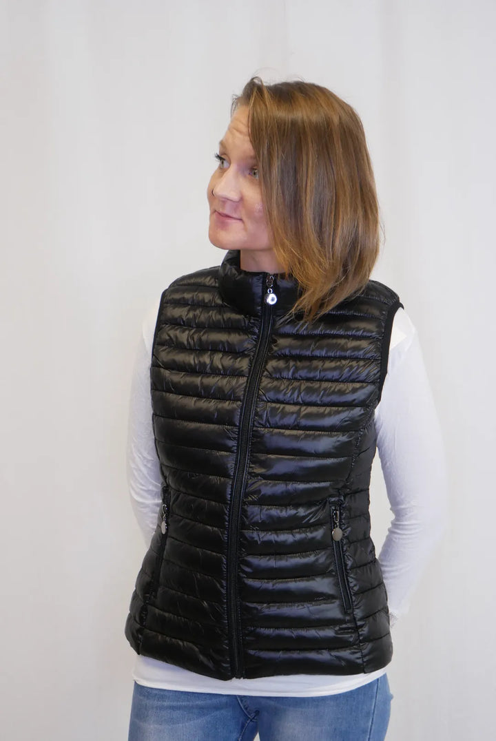 Kevyt toppaliivi musta Alina