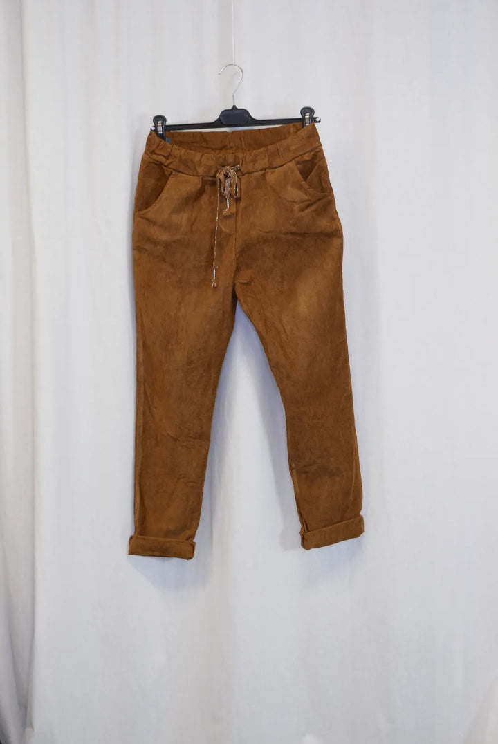 Viskoosi samettihousut