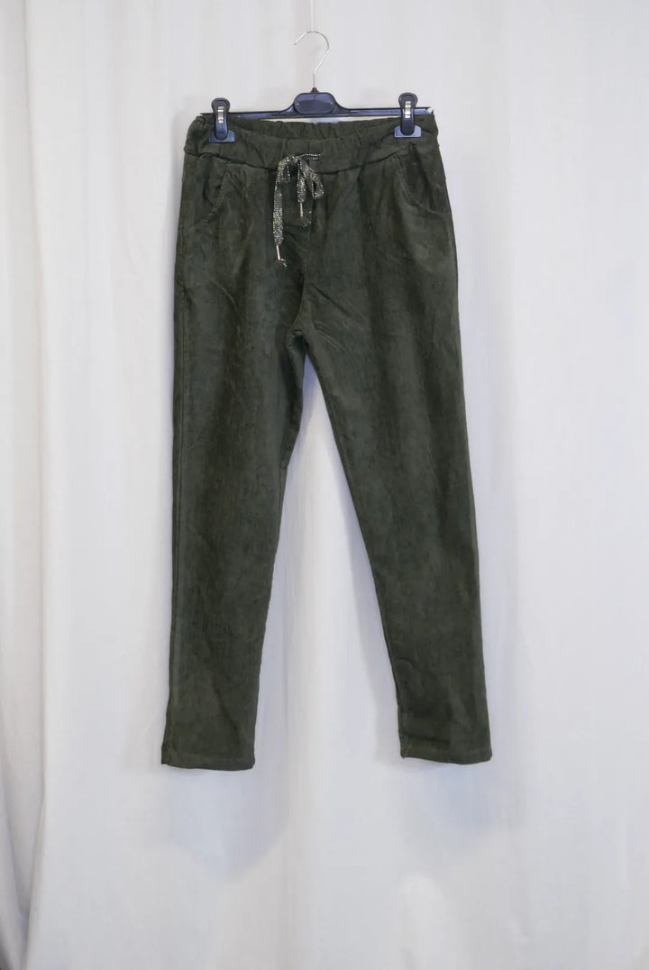 Viskoosi samettihousut