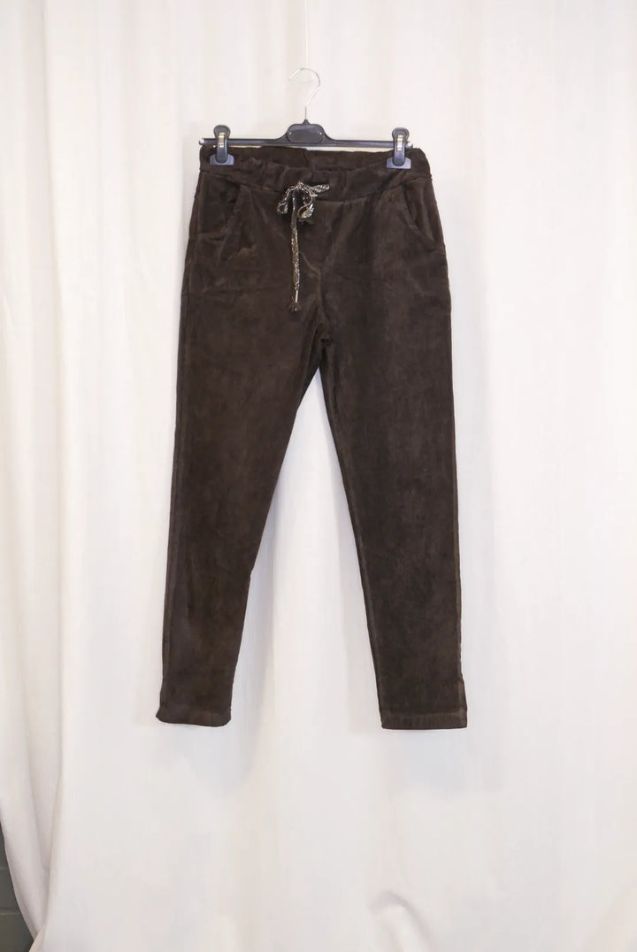 Viskoosi samettihousut