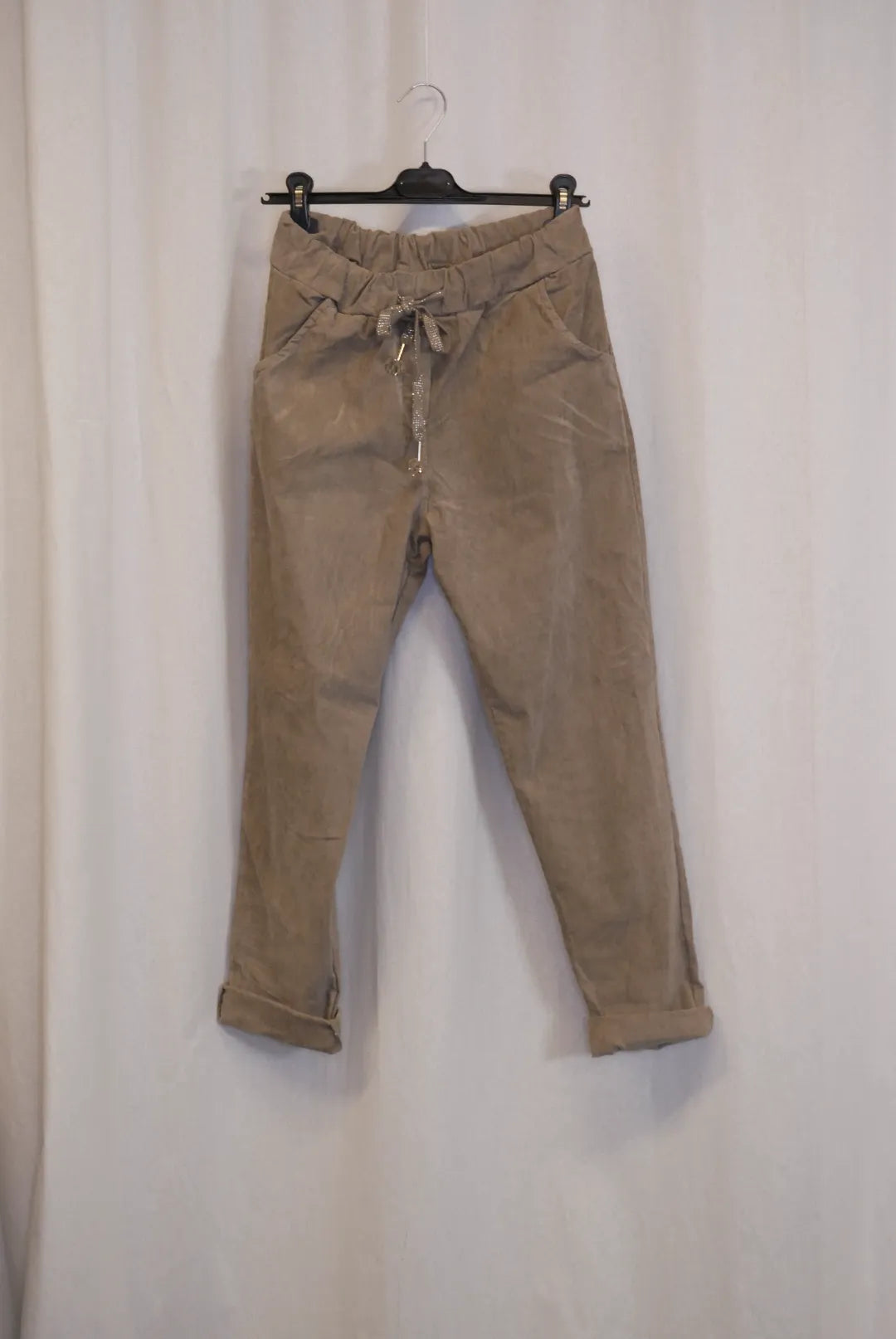 Viskoosi samettihousut