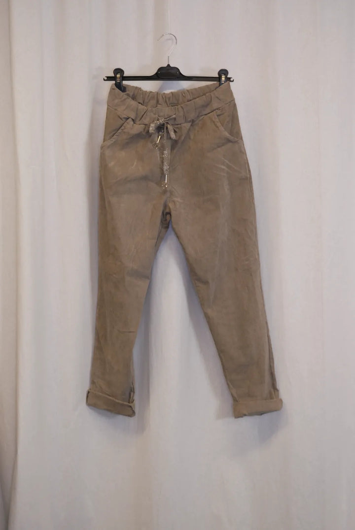 Viskoosi samettihousut