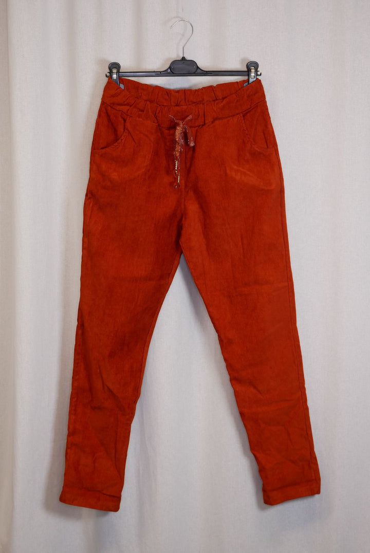 Viskoosi samettihousut