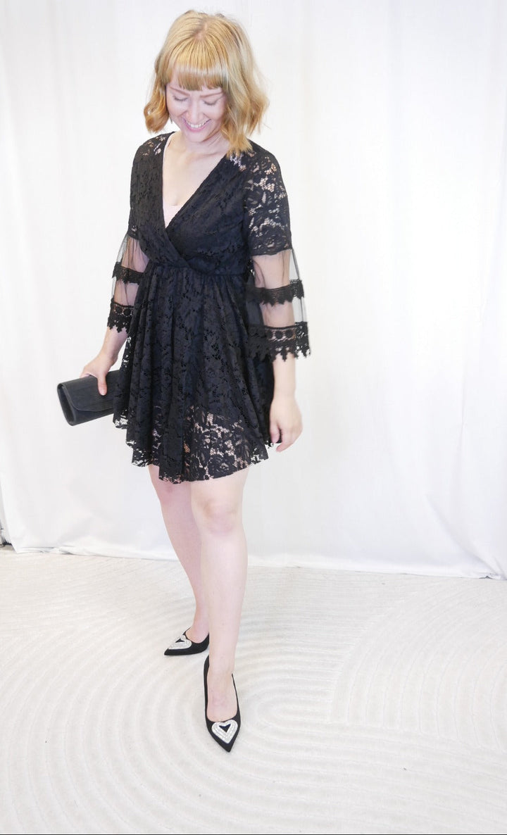 Lyhyt pitsimekko/tunika M