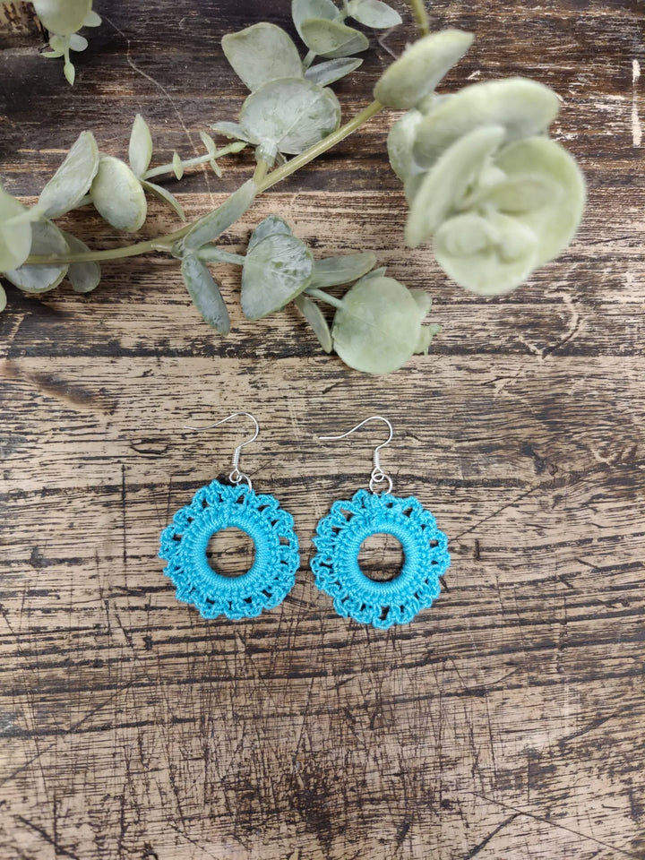 Virkatut korvikset Mia