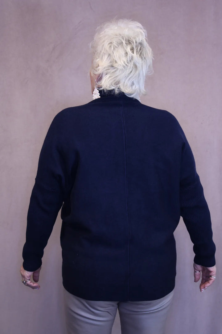 Neule kilpikonnakauluksella Saija