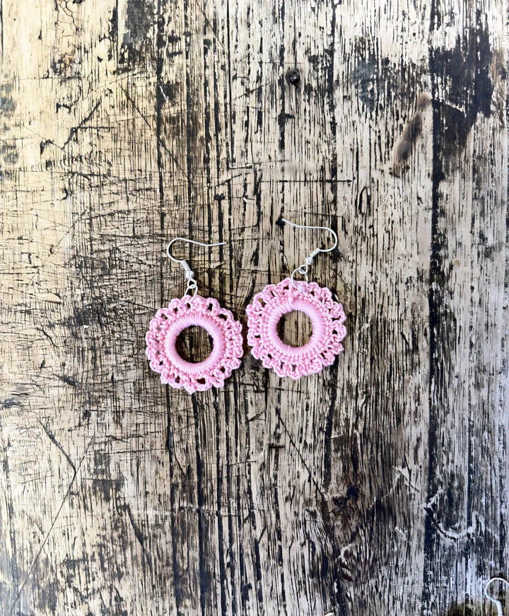 Virkatut korvikset Mia